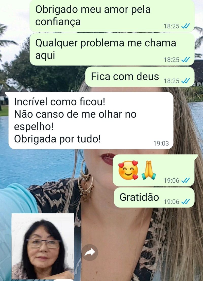 Mensagem de paciente