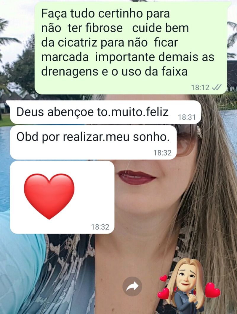 Mensagem de paciente