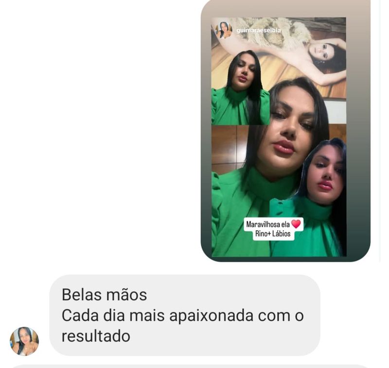 Mensagem de paciente